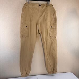 Wondery Isabel Outdoors Cargo Pants Womens XXL Tan Utility Camping Hiking